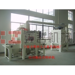 輸送式自動(dòng)噴砂機(jī)|通過(guò)式自動(dòng)噴砂機(jī)|瓷磚背景墻噴砂機(jī)